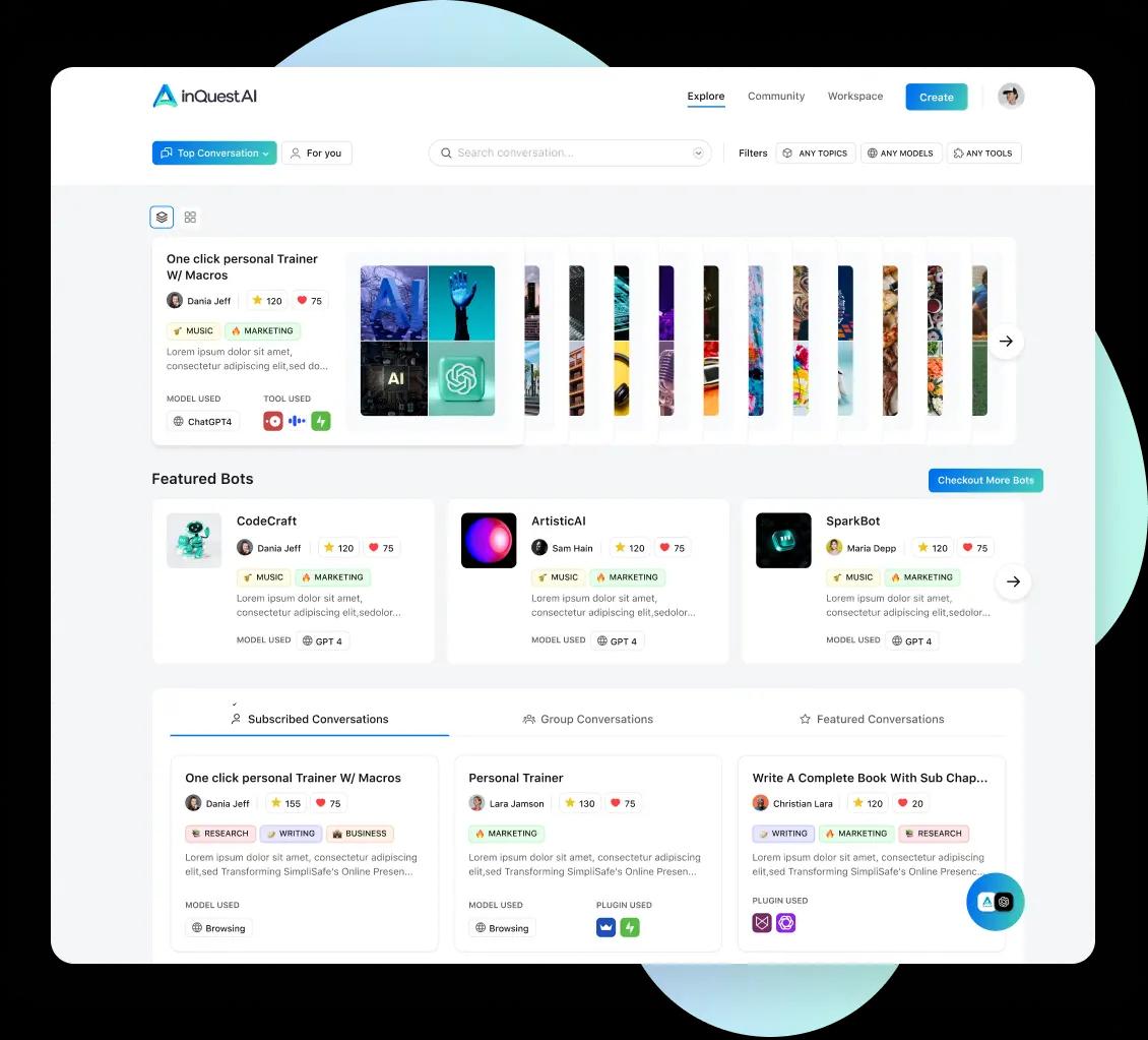 InQuest AI Application Interface